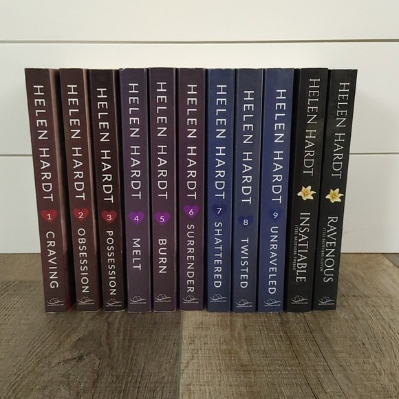 Other - Lot of 11 Helen Hardt Steel Brothers Series Set 1-9, 11-12 Romance Paperback